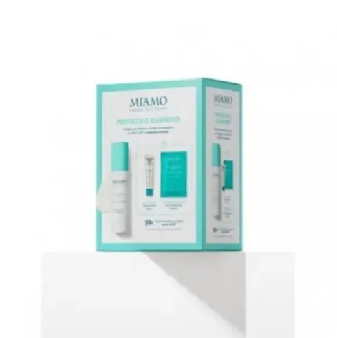 Miamo Protocollo Schiarente Macchie della Pelle - Miamo Triple Brightening Cream 50 ml + Renewal Peel Serum 5 ml + Ultra Brightening Masque 10 ml