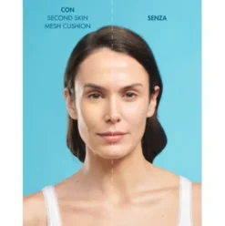 Miamo Second Skin Mesh Cushion Foundation SPF50 - Fondotinta natural glow con protezione solare molto alta - Shade Sand