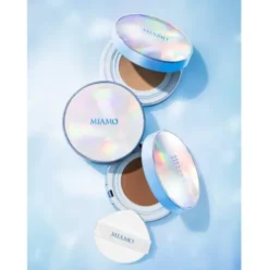 Miamo Second Skin Mesh Cushion Foundation SPF50 - Fondotinta natural glow con protezione solare molto alta - Shade Sand