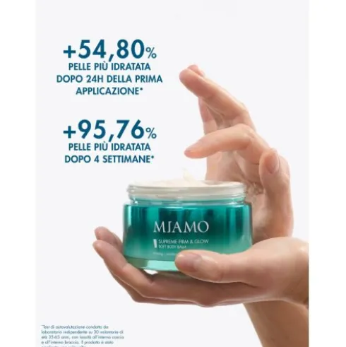 Miamo Supreme Firm & Glowsoft Body Balm - Burro corpo illuminante e rassodante - 200 ml