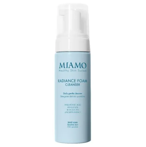 Miamo Total Care Radiance Foam Cleanser Travel Size - Schiuma detergente adatta per uso quotidiano - 50 ml