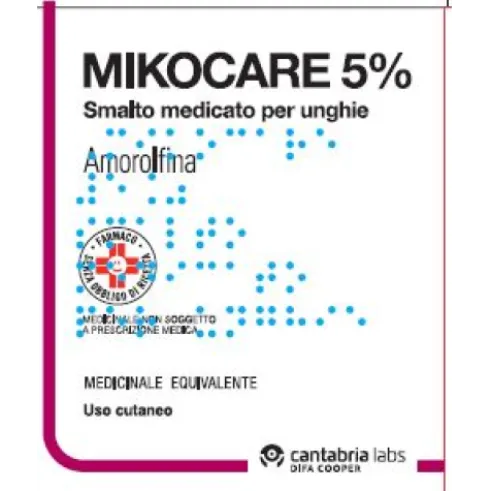 MIKOCARE Smalto 5% 2,5ml