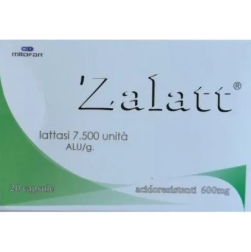 Mitofar Zalatt Capsule Gastroresistenti per Intolleranza Lattosio 20 Unità