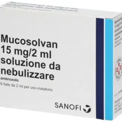 Mucosolvan Soluzione Nebulizzante 15 mg/2 ml per Bronchi e Polmoni