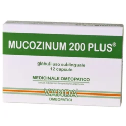 MUCOZINUM 200 Plus 12Capsule VANDA