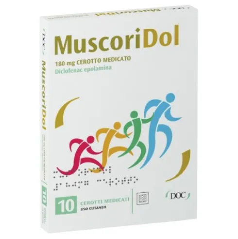 MUSCORIDOL*10Cer.Med.180mg