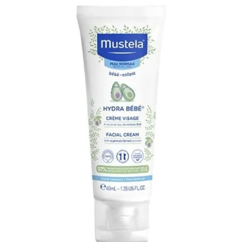 Mustela Hydra Bébé Crema Viso Idratante Quotidiana Neonati 40ml