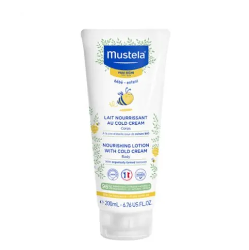 Mustela Latte Corpo Nutriente Cold Cream Pelle Secca Neonati 200ml