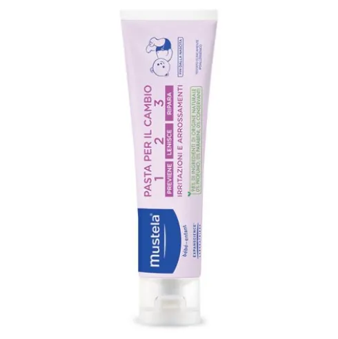 Mustela Pasta Cambio 1 2 3 Neonati Lenitiva Riparatrice Arrossamenti 100ml