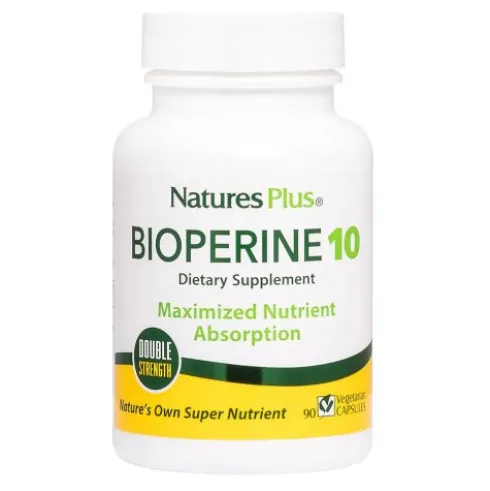 Nature's plus Bioperina Integratore Estratto Pepe Nero 10mg 90 Capsule