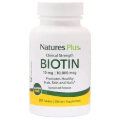 Natures Plus La Strega Biotina Integratore per Pelle e Capelli - 90 Tavolette