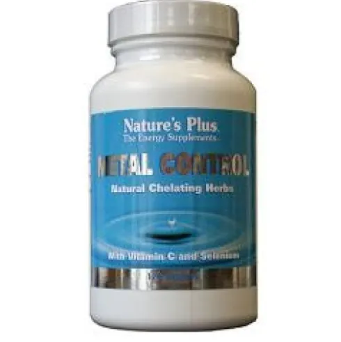 Nature's Plus Metal Control Integratore Alimentare per Eliminazione Metalli 120 Tavolette