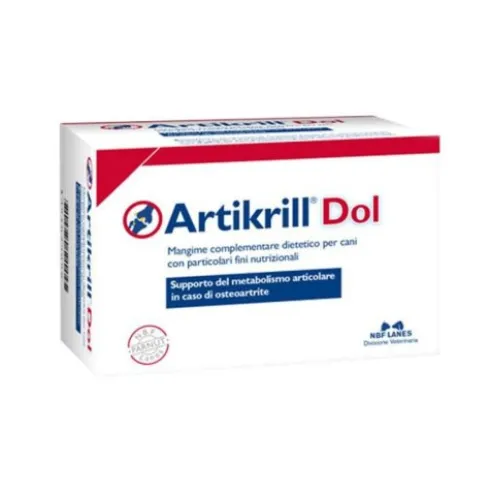 Nbf Lanes Artikrill Dol Supporto Osteoartrite Cani 60 Perle
