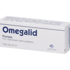 N.B.F. Lanes Omegalid Pomata Oftalmica per Blefarite e Secchezza Oculare 20ml