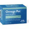 N.b.f. Lanes Omega Pet Perle Integratore per Cani e Gatti per Cute e Mantello - 60 Perle