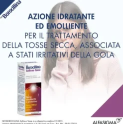 NeoBorocillina Sollievo Tosse Spray Emolliente e Protettivo gusto Miele Lime 20 ml