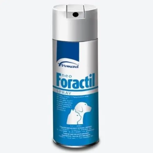 Neo Foractil Spray Antiparassitario Cani Gatti Conigli Uccelli 200ml