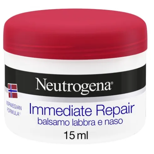 Neutrogena Balsamo Labbra e Naso - Ideale per naso e labbra screpolate dal freddo - 15 ml
