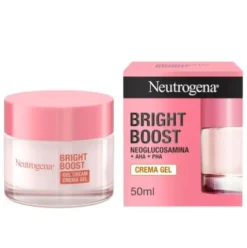 Neutrogena Bright Boost Crema Gel - Crema viso illuminante per prime rughe - 50 ml