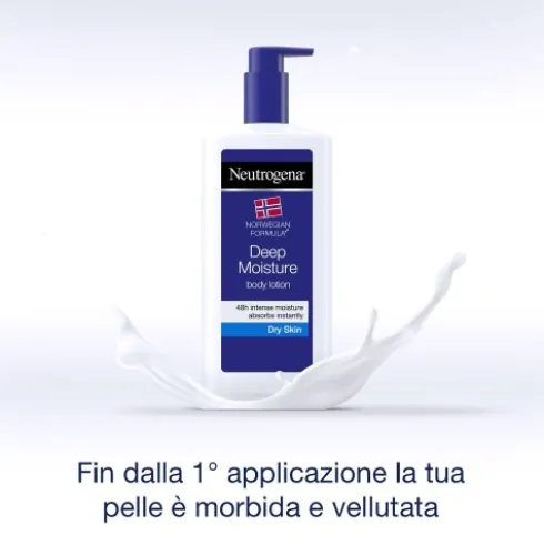 Neutrogena Crema Fluida Corpo - Crema idratante per pelle secca - 400 ml