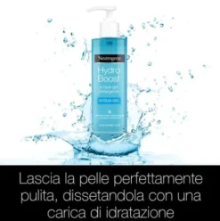 Neutrogena Hydro Boost Acqua-Gel Detergente - Struccante ed antimperfezioni - 200 ml