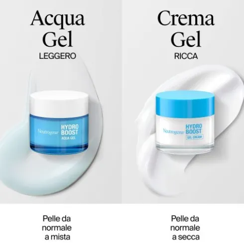Neutrogena Hydro Boost Crema-Gel - Crema viso idratante per pelle secca e sensibile - 50 ml