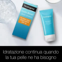 Neutrogena Hydro Boost Urban Protect Fluido Idratante Viso SPF25 - Fluido viso idratante - 50 ml