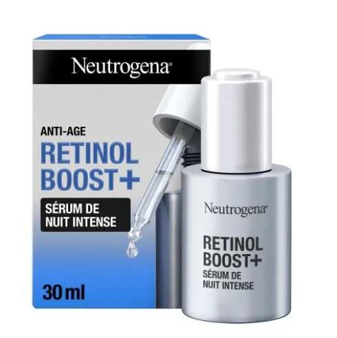 Neutrogena Retinol Boost Siero Notte Intenso - Siero notte antirughe con Retinolo puro - 30 ml