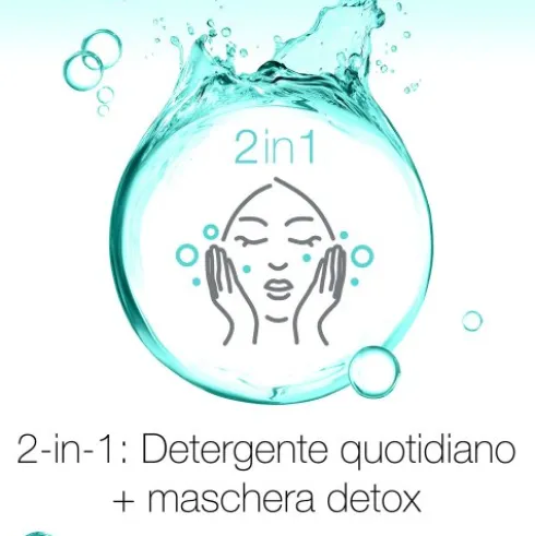 Neutrogena Skin Detox Maschera Purificante all' Argilla - Anti sebo ed impurità - 150 ml