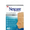 Nexcare Universal Cerotti Traspiranti Resistenti Acqua Assortiti 40 Pezzi