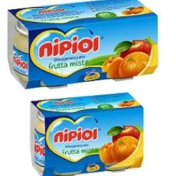 Nipiol Omogeneizzato Frutta Mista dal 4° Mese - 2x80g