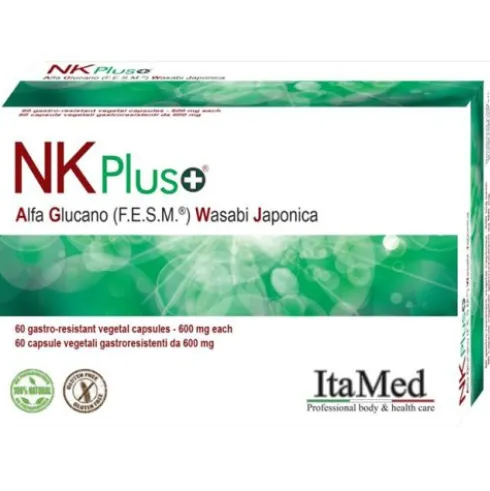 NK Plus - Integratore alimentare per il sistema immunitario - 30 capsule