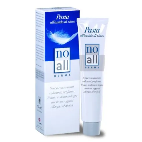 No All Derma Pasta all'Ossido di Zinco 8% per Pelle Irritata
