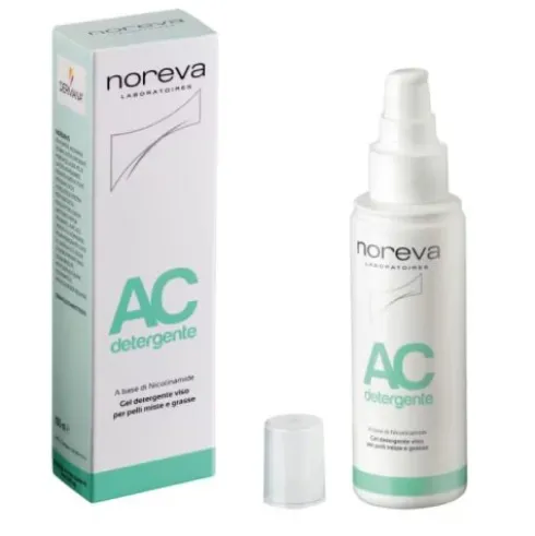 Noreva Dermana AC Gel Detergente Viso Pelli Miste Grasse 100 ml