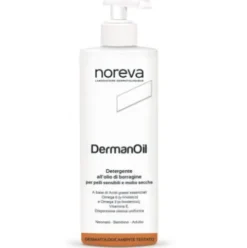 Noreva Italia Dermanoil Olio Detergente Pelle Sensibile e Secca 400ml