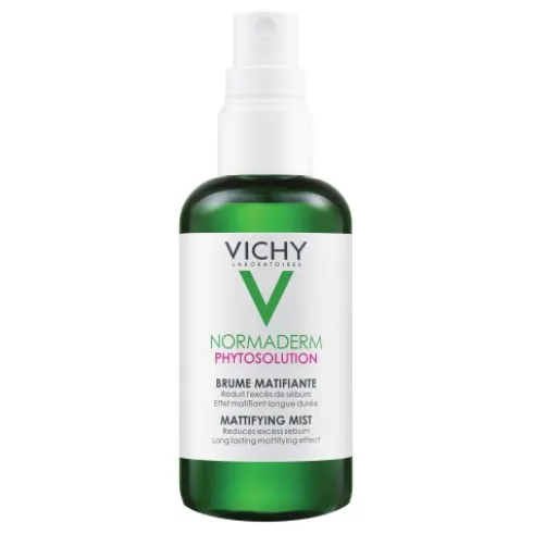 Normaderm Phytosolution Spray Opacizzante Viso - Effetto antilucidità e rinfrescante istantaneo - 100 ml