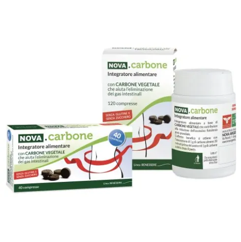 NOVA CARBONE Veg.120 Compresse N.A.