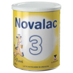 Novalac 3 Latte di Crescita Vaniglia per Bambini 1-3 Anni, 800 g