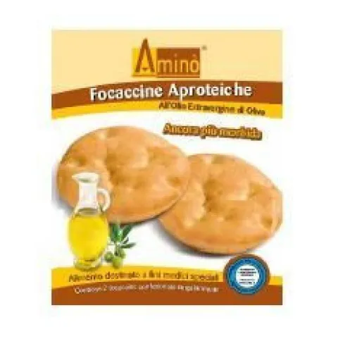 Nove Alpi Amino Focaccine Aproteiche con Olio Extra Vergine di Oliva 100 g