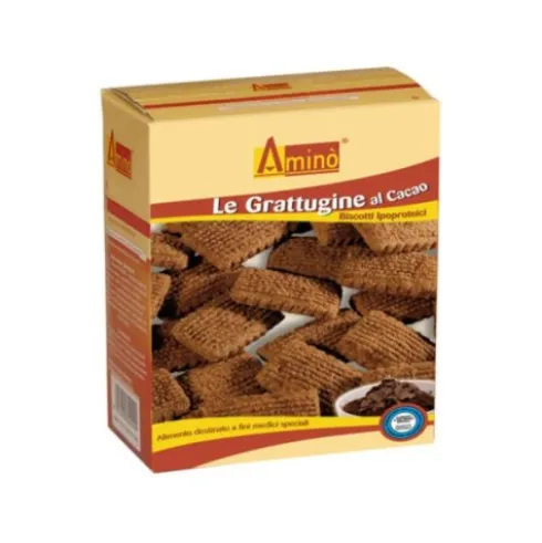 Nove Alpi Amino Le Grattugine Cacao Biscotti Ipoproteici Alimento Speciale 200g