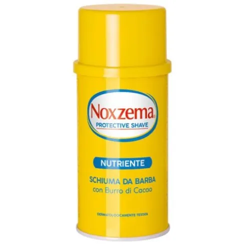 Noxzema Schiuma da Barba Nutriente con Burro di Cacao per Pelli Sensibili 300ml