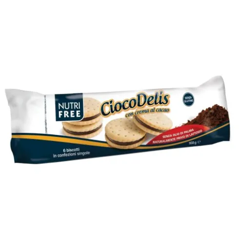 NUTRIFREE Bisc.Ciocodelis 168g