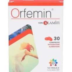 Nutrigea Orfemin Integratore per Menopausa e Ciclo Mestruale 30 Compresse
