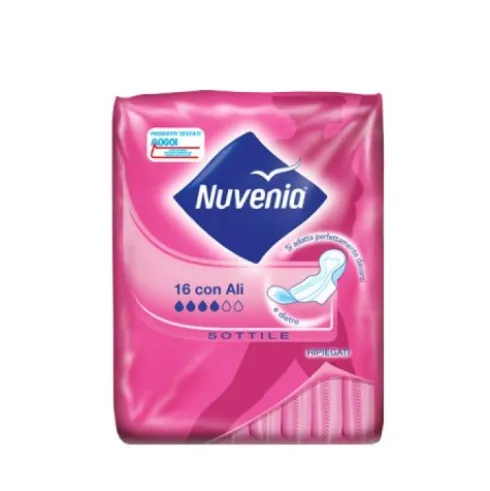 Nuvenia Assorbenti Normali Sottili con Ali 16 Pezzi