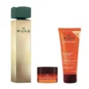 Nuxe Cofanetto Natale 2023 Cracker Reve de Miel - Gel Lavante Viso e Corpo 100 ml + Balsamo labbra al miele 15 g