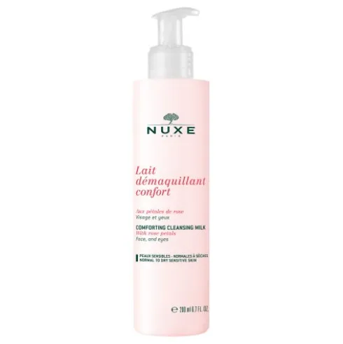 Nuxe Lait Demaquillant Confort Latte Struccante ai Petali di Rosa 200 ml