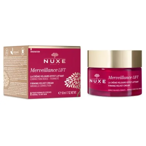 Nuxe Merveillance Crema Vellutata Antirughe - Crema viso per pelle secca - 50 ml