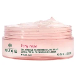 Nuxe Very Rose Maschera Viso Detergente Ultra Fresca - Maschera viso idratante e anti inquinamento - 150 ml