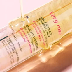 Nuxe Very Rose Olio Struccante Delicato - Struccante viso e occhi anche per trucco waterproof - 150 ml