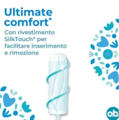 O.B. ProComfort Super Plus - Assorbenti interni per flusso molto intenso - 16 assorbenti